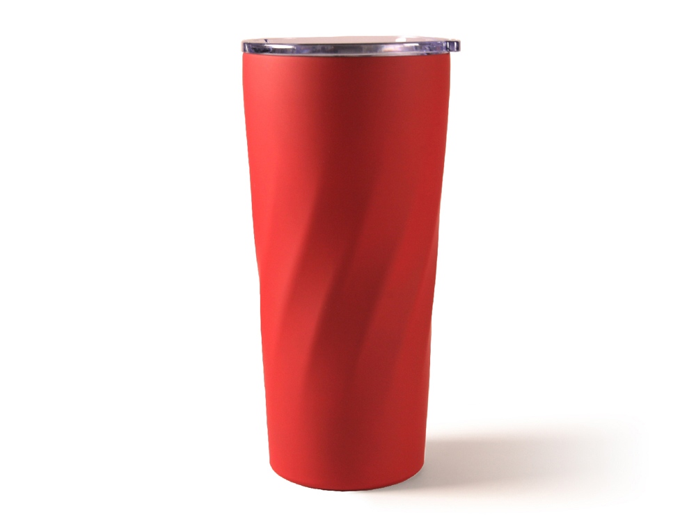 Подарочный набор FAMILY с термосом и термокружкой, красный-8