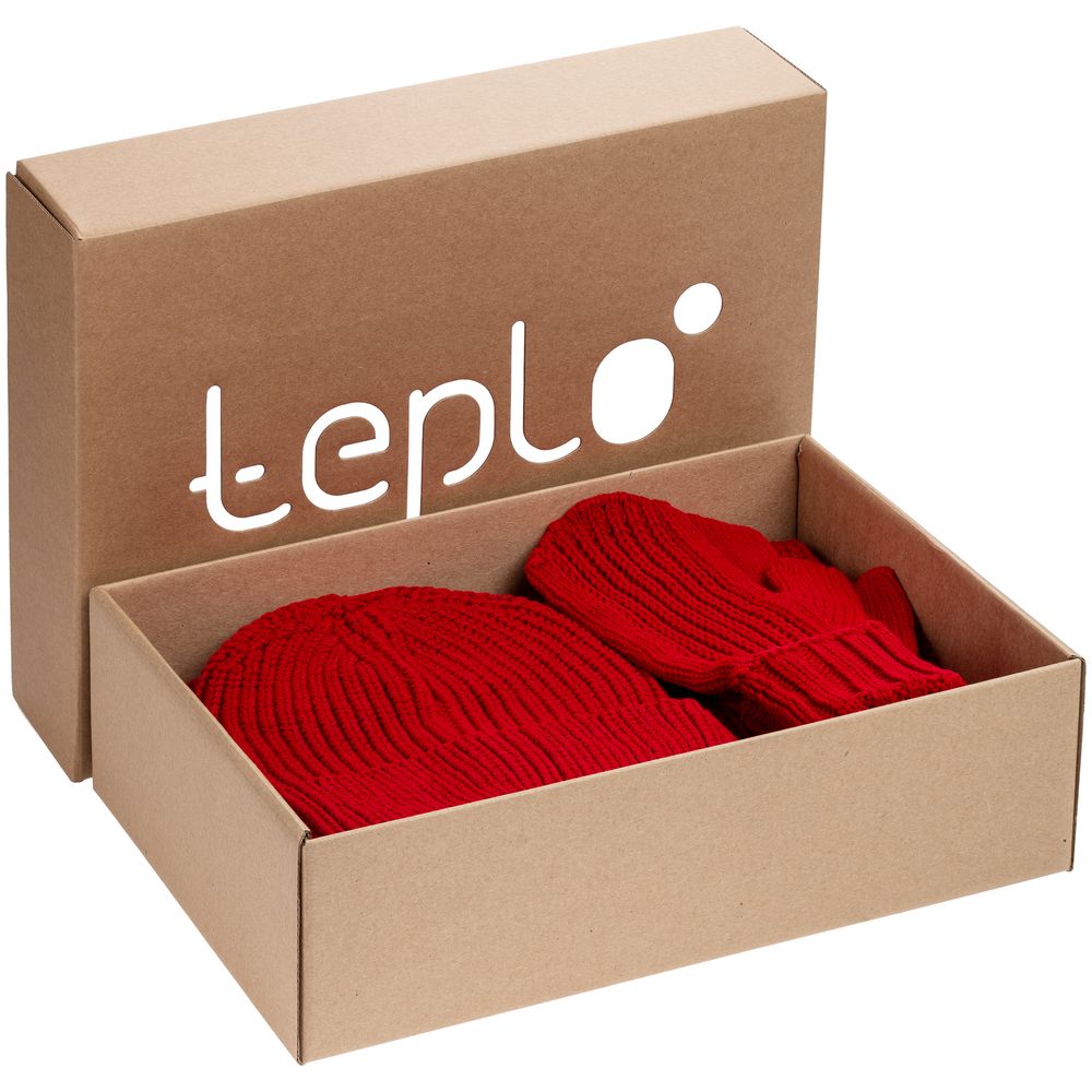 Коробка Teplo, большая, крафт-4