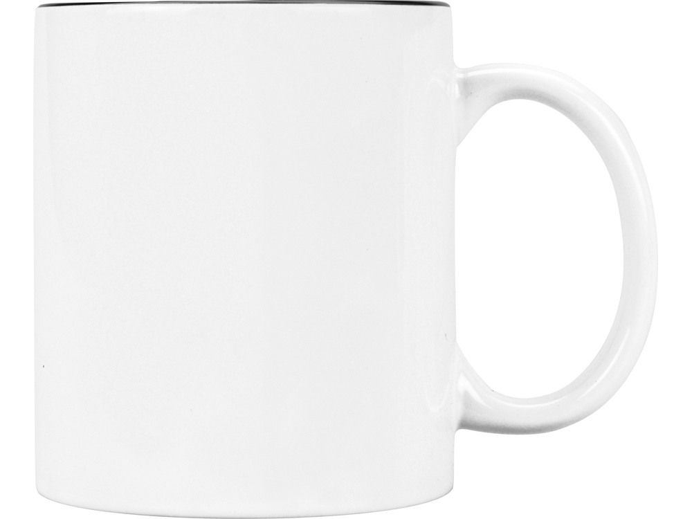 Кружка Gain 320мл, белый/черный-1