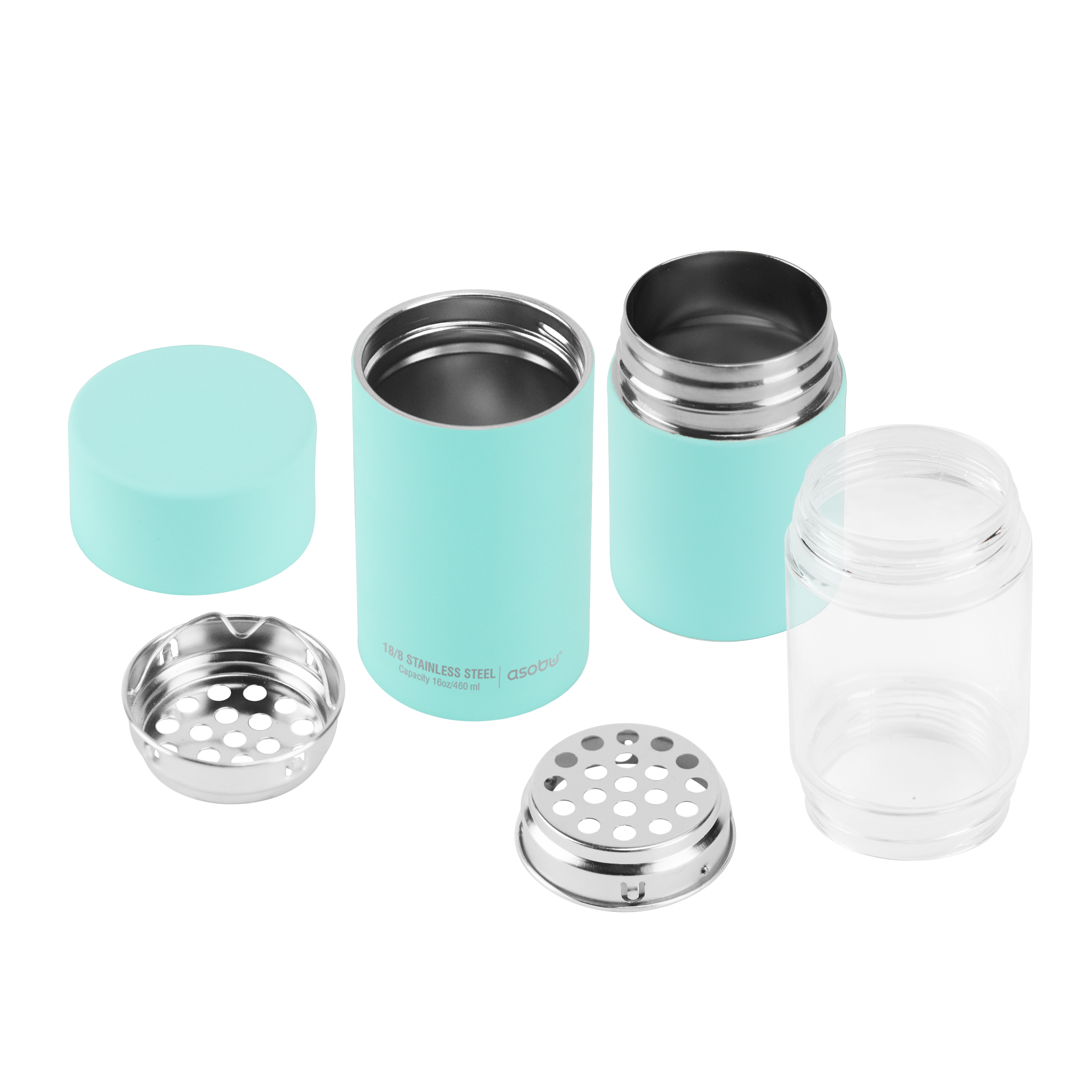 Термобутылка FLAVOUR U SEE, 460 мл, белая-4