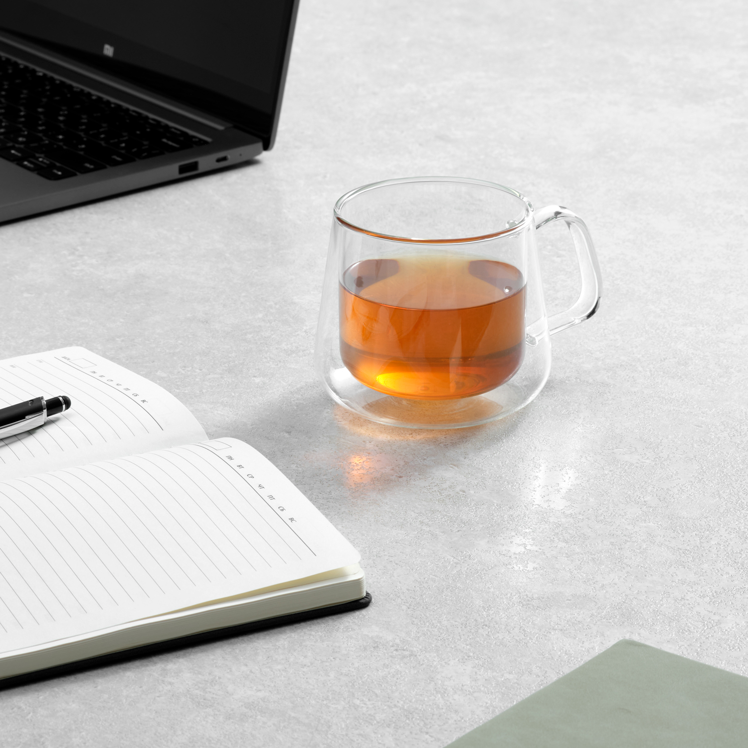 Кружка стеклянная с двойными стенками Dolce-6