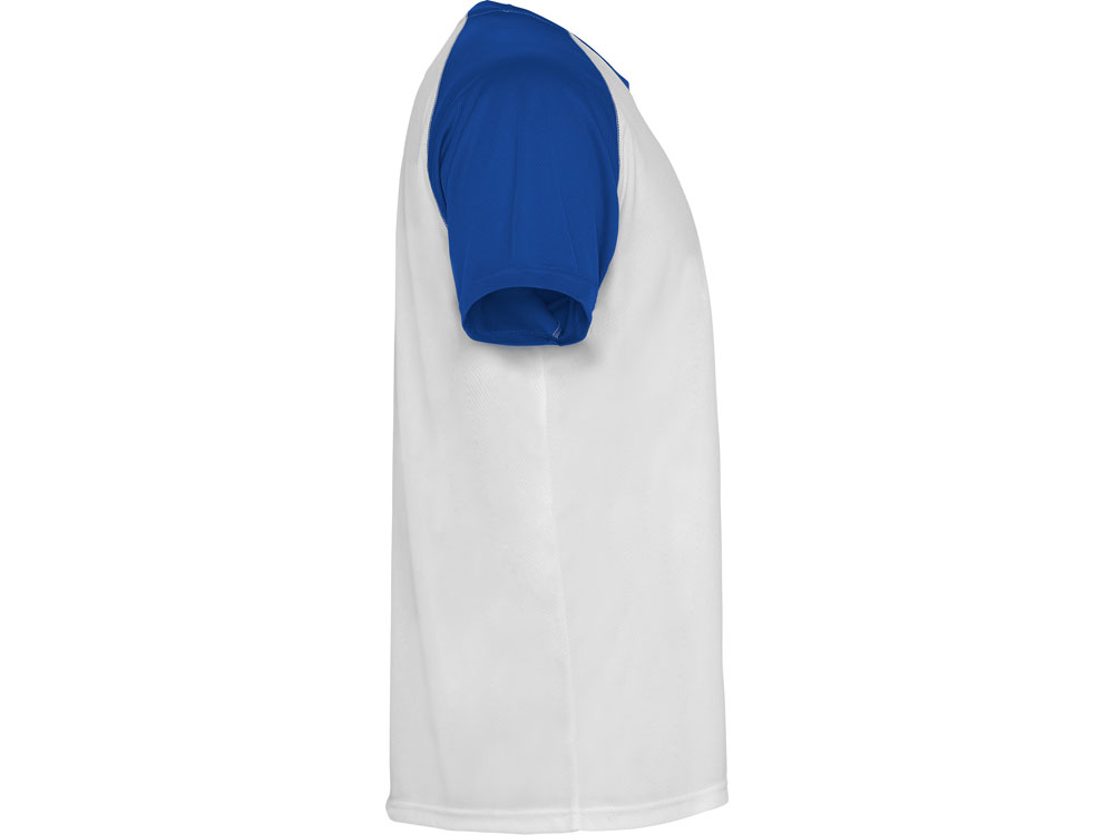 Спортивная футболка Indianapolis мужская, белый/королевский синий-3