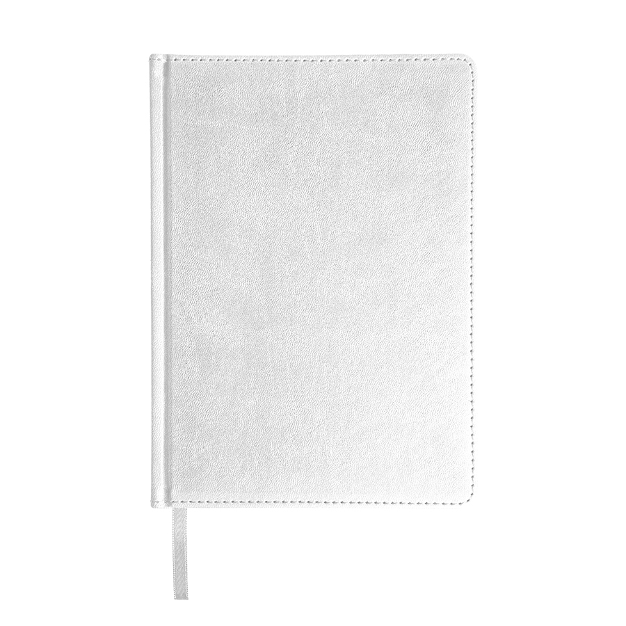 Ежедневник недатированный Bliss,  формат А5, в линейку, белый-1