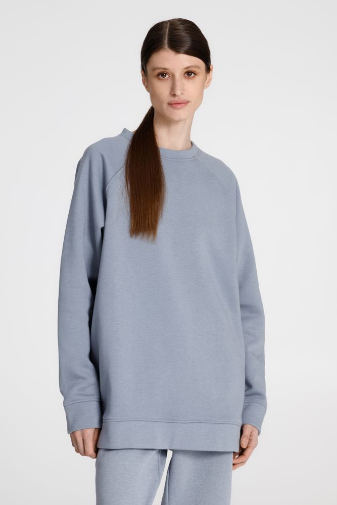 Свитшот унисекс S1, серый-1