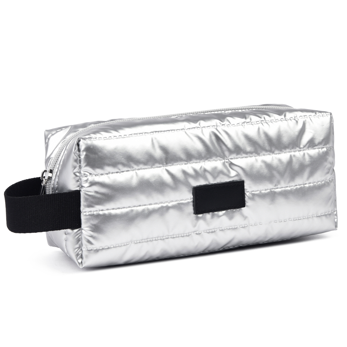 Косметичка-несессер Esquarta, Чёрный/Серебряный-0