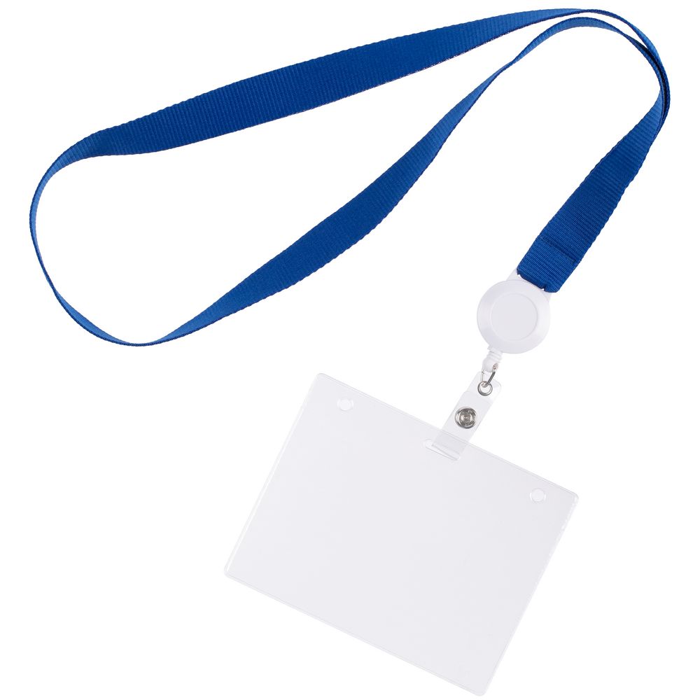 Карман для бейджа Lucid, горизонтальный, из фактурного ПВХ-2