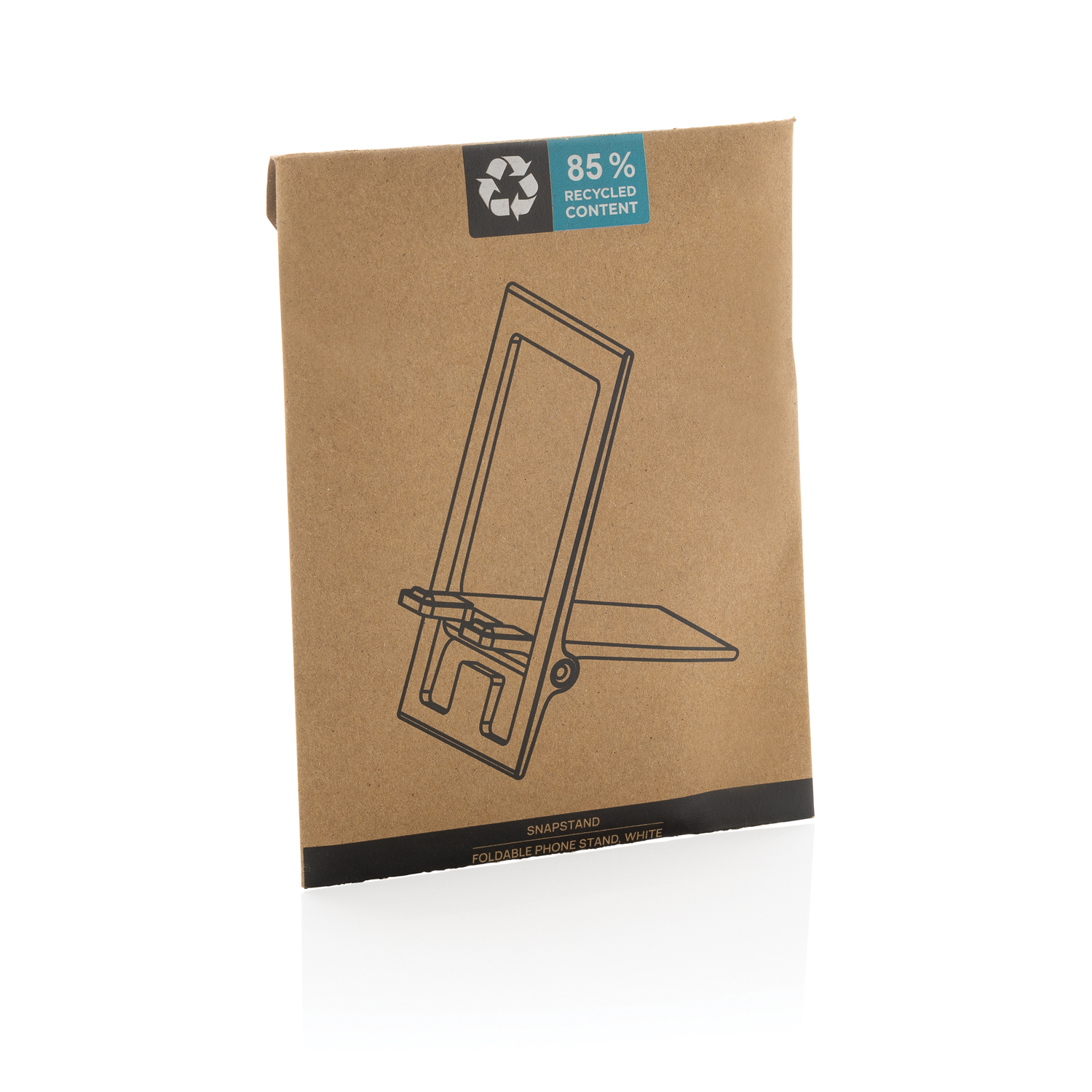 Складная подставка для телефона SnapStand из переработанного пластика RCS-10