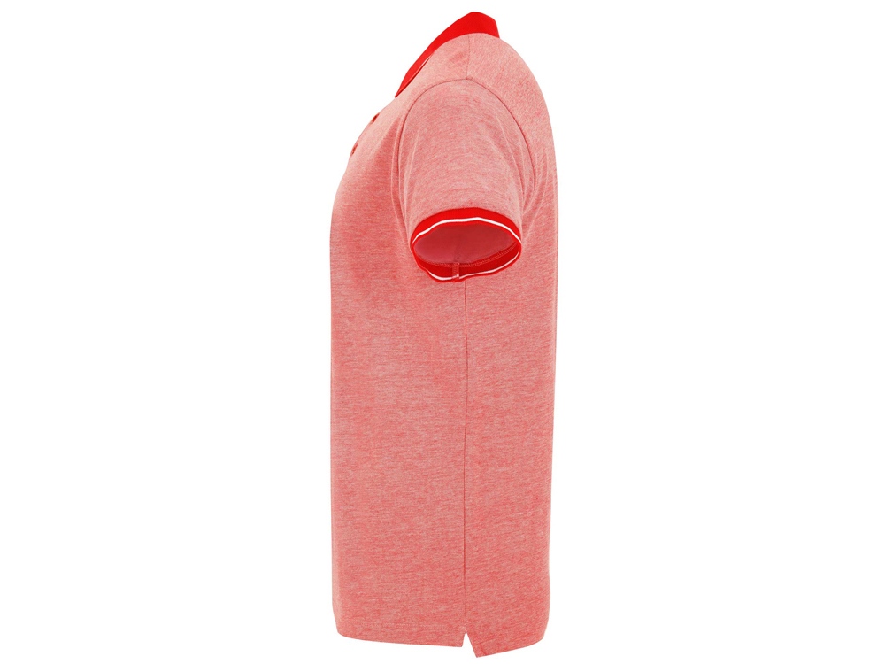 Рубашка поло Bowie мужская, меланжевый красный-2