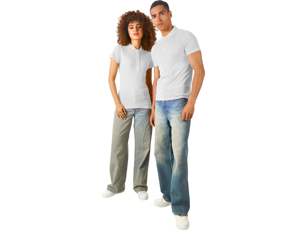 Рубашка поло First 2.0 женская, белый-3