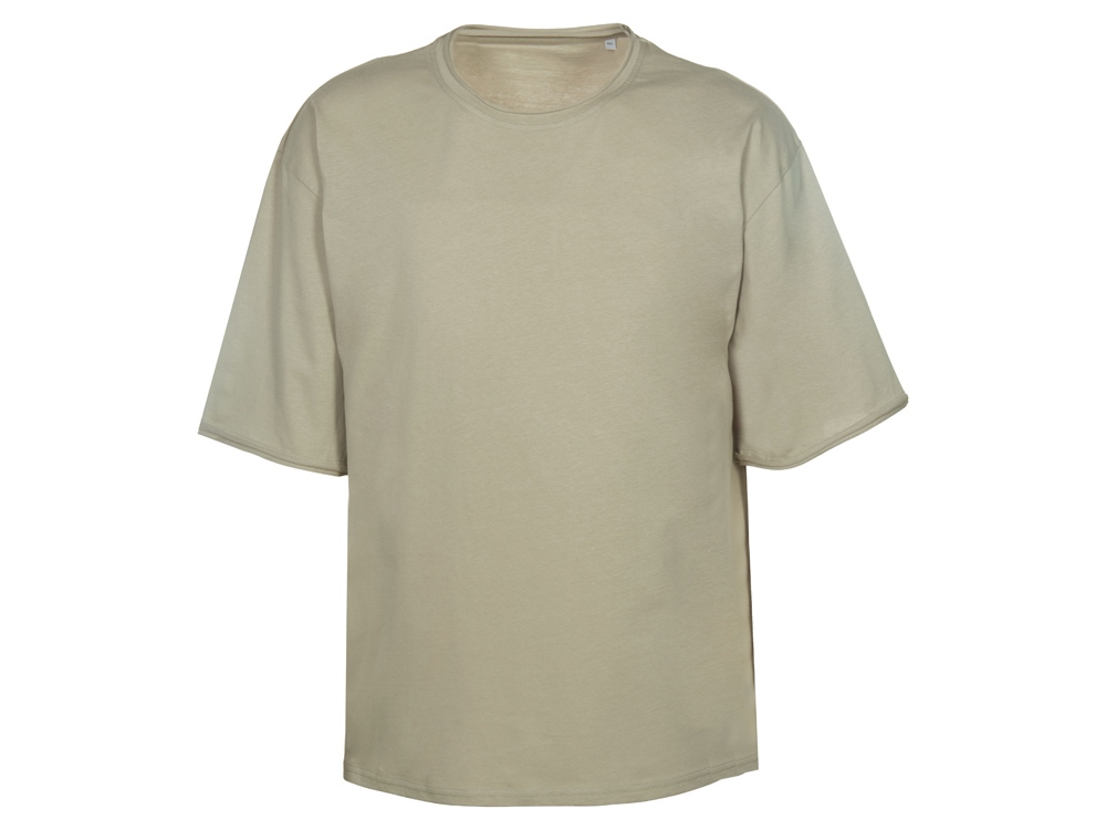 Футболка оверсайз Liyon унисекс, оливковый-8