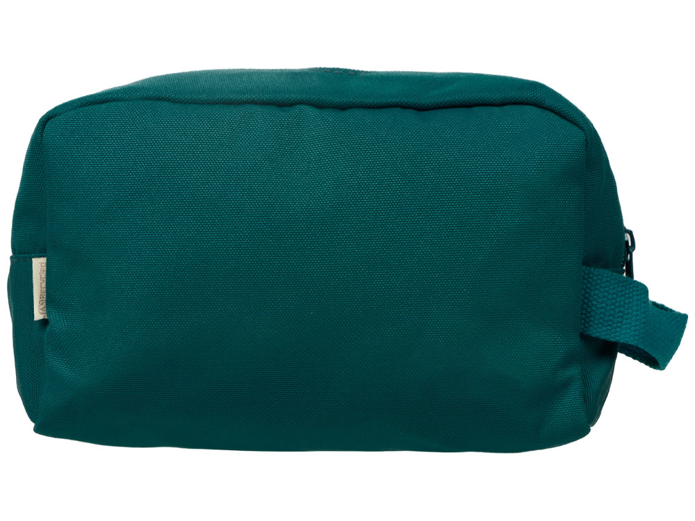 Косметичка из переработанной ткани Lia, цвет морской волны-3