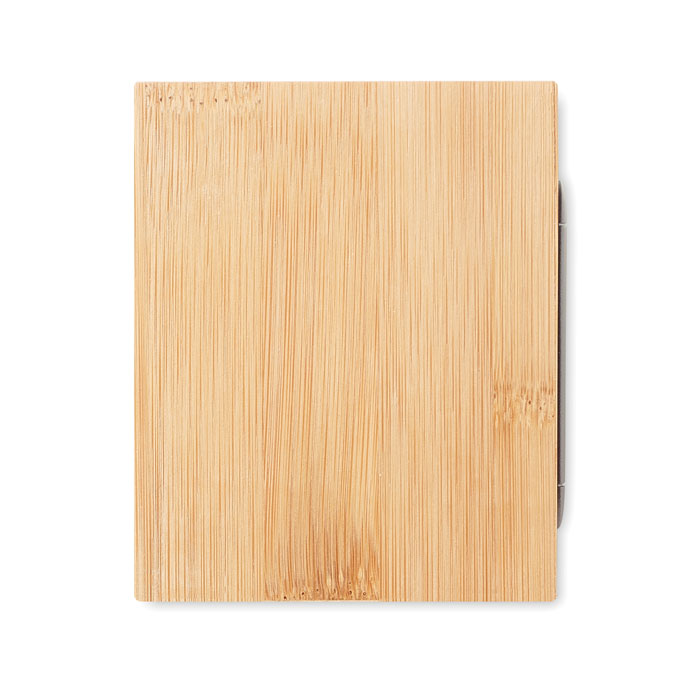 Подставка для ручек бамбук, древесный-8