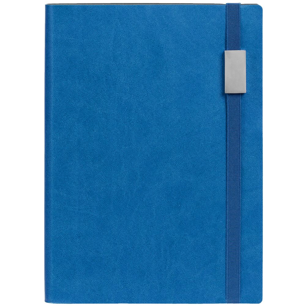 Ежедневник Vivian Metal, недатированный, синий-1