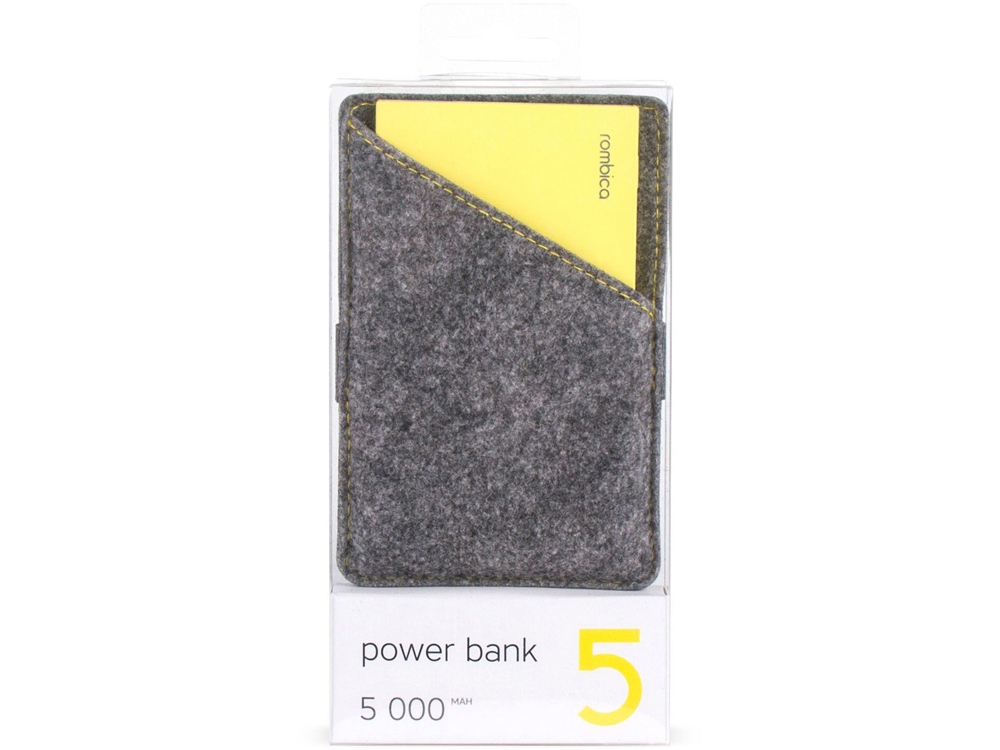 Внешний аккумулятор Rombica NEO NS50Y, желтый-4