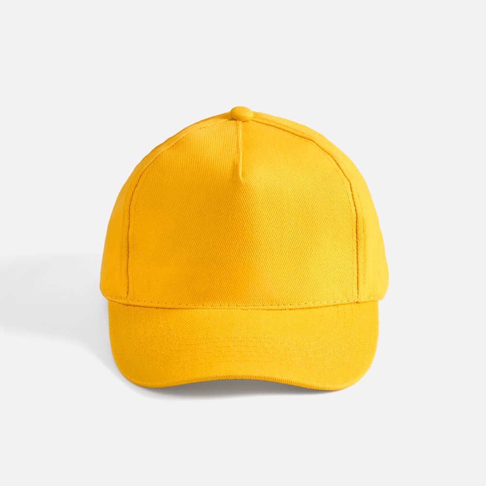 Бейсболка Long Beach, желтая-2