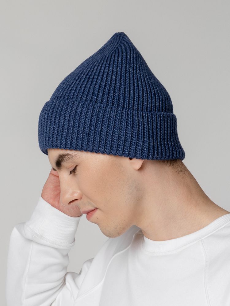 Шапка Tommi, синий меланж-3