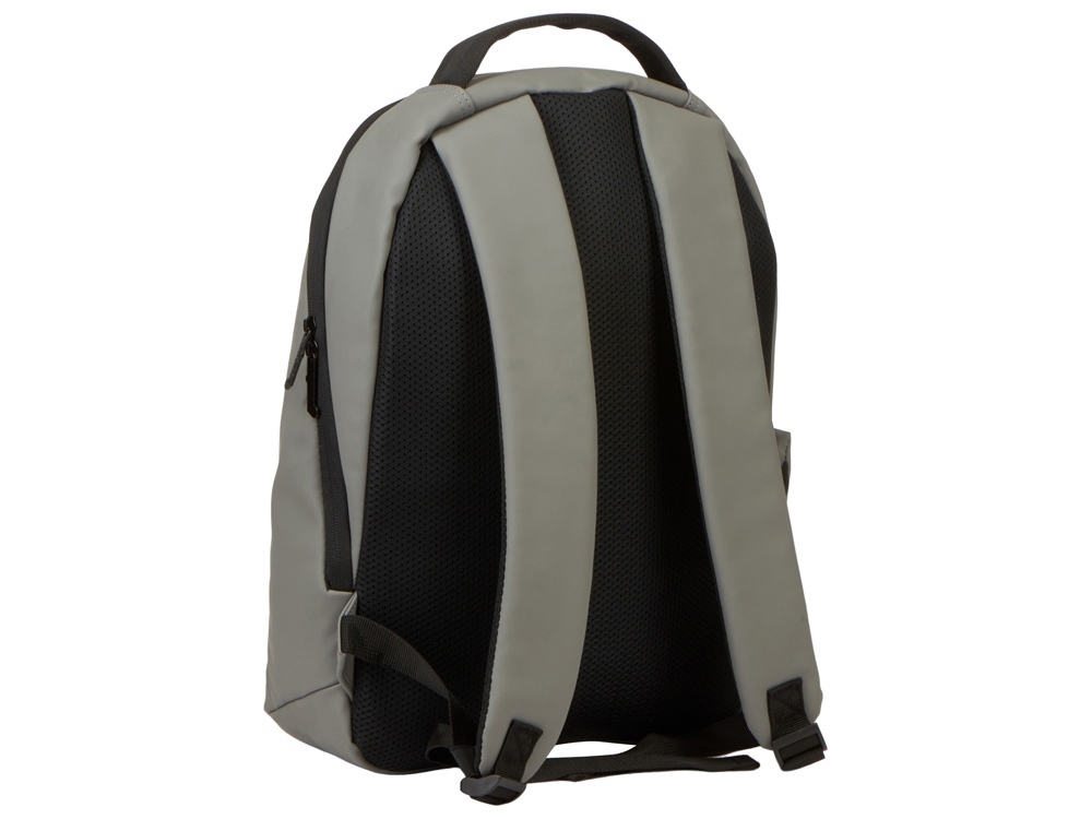 Рюкзак Sofit для ноутбука из экокожи, серый-7