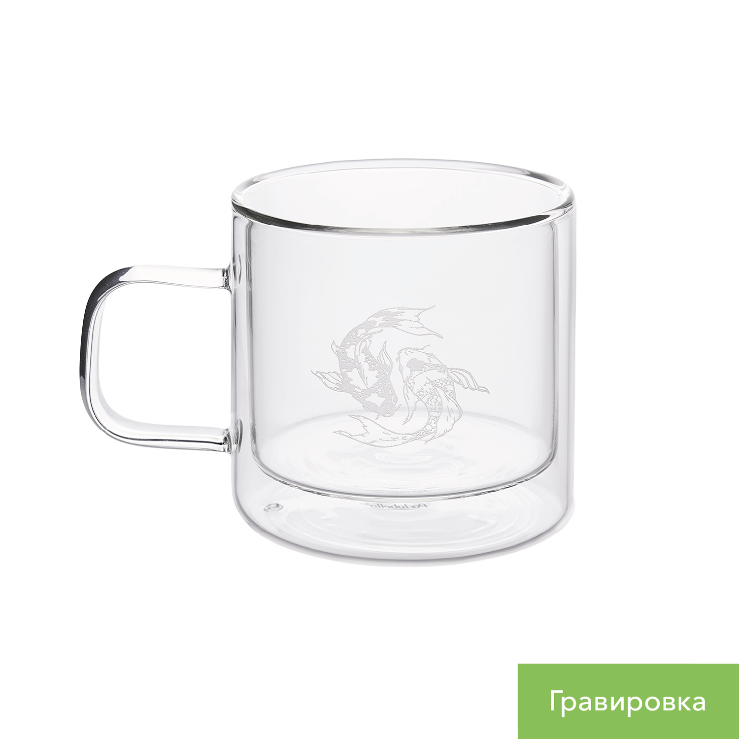 Кружка стеклянная с двойными стенками Луна (Luna)-6