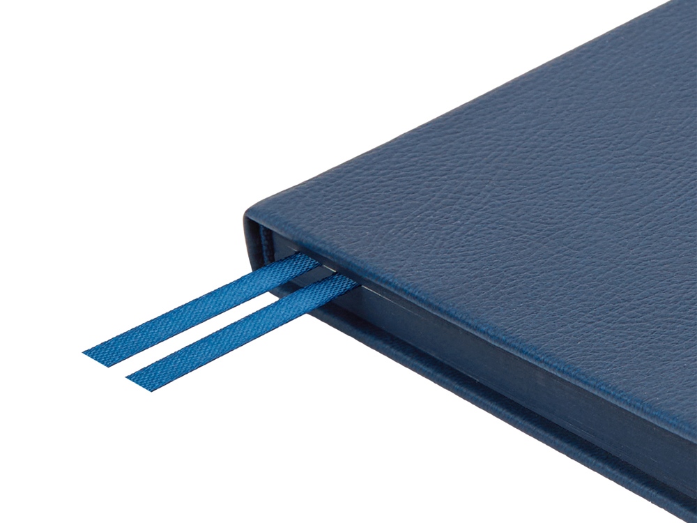 Ежедневник недатированный А5 Megapolis Nappa, темно-синий-5