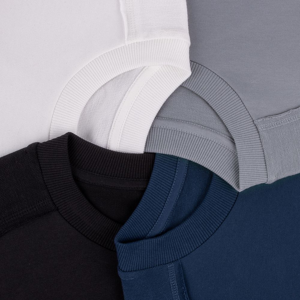 Свитшот унисекс Vozduh, светло-серый-2