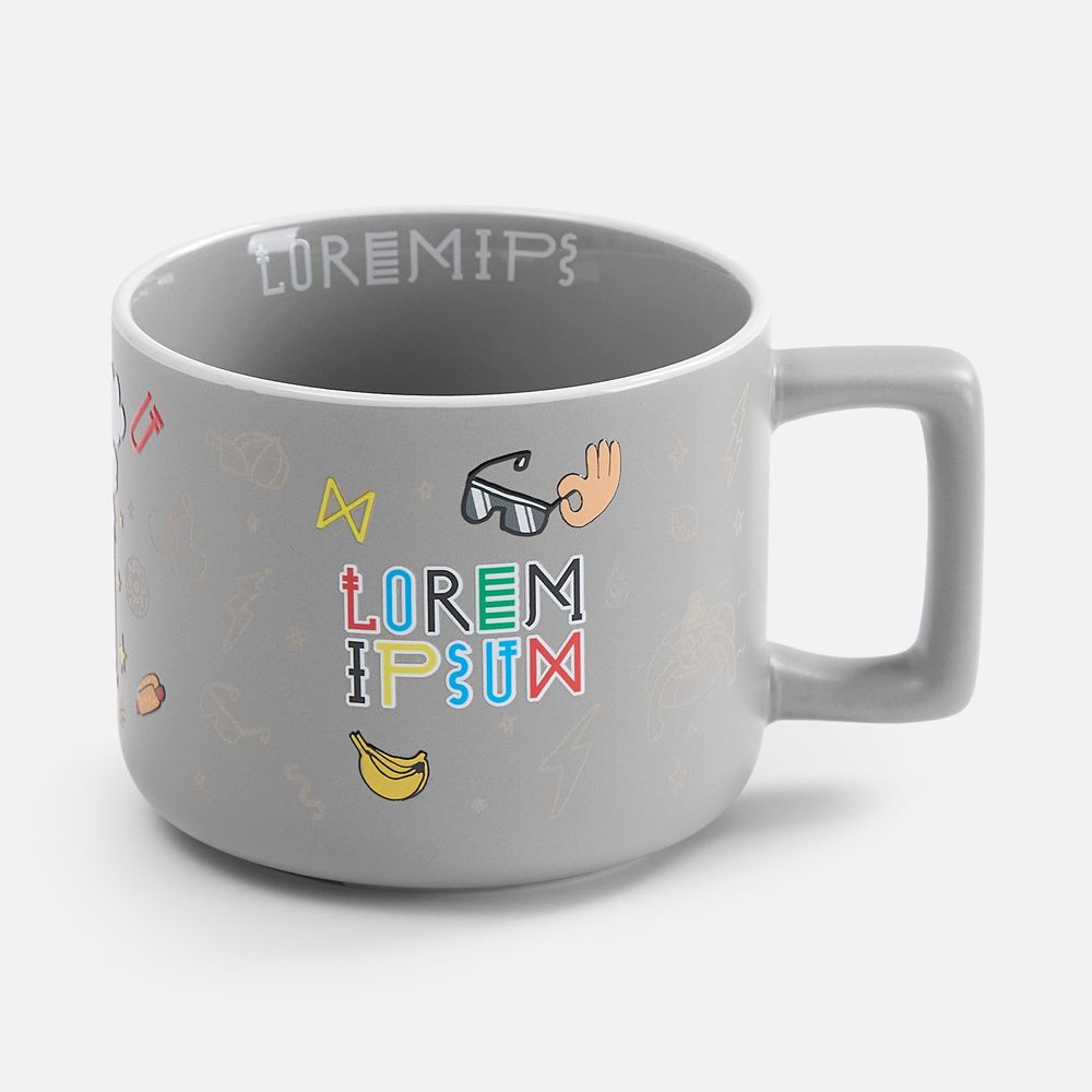 Чашка Fusion, ver.2, серая-2