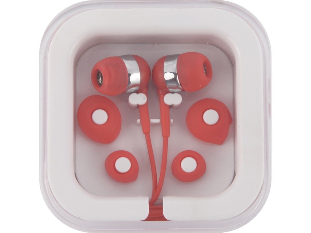 Наушники суперлегкие Sargas, красный-1