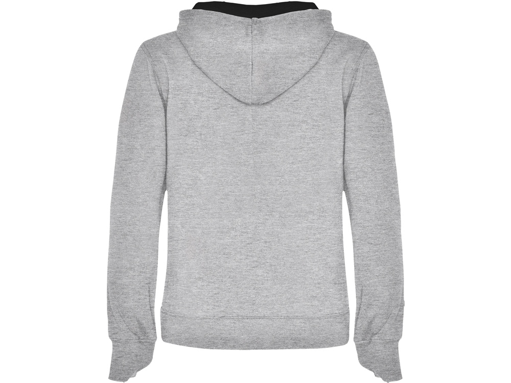 Толстовка с капюшоном Urban женская, серый/черный-1