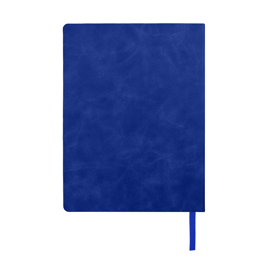Ежедневник недатированный Solas, формат А5, с магнитом синий ройал, кремовый блок  в линейку, синий ройал-2