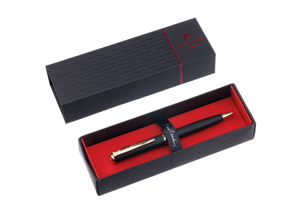 Ручка шариковая Pierre Cardin GAMME Classic. Цвет - черный. Упаковка Е-4
