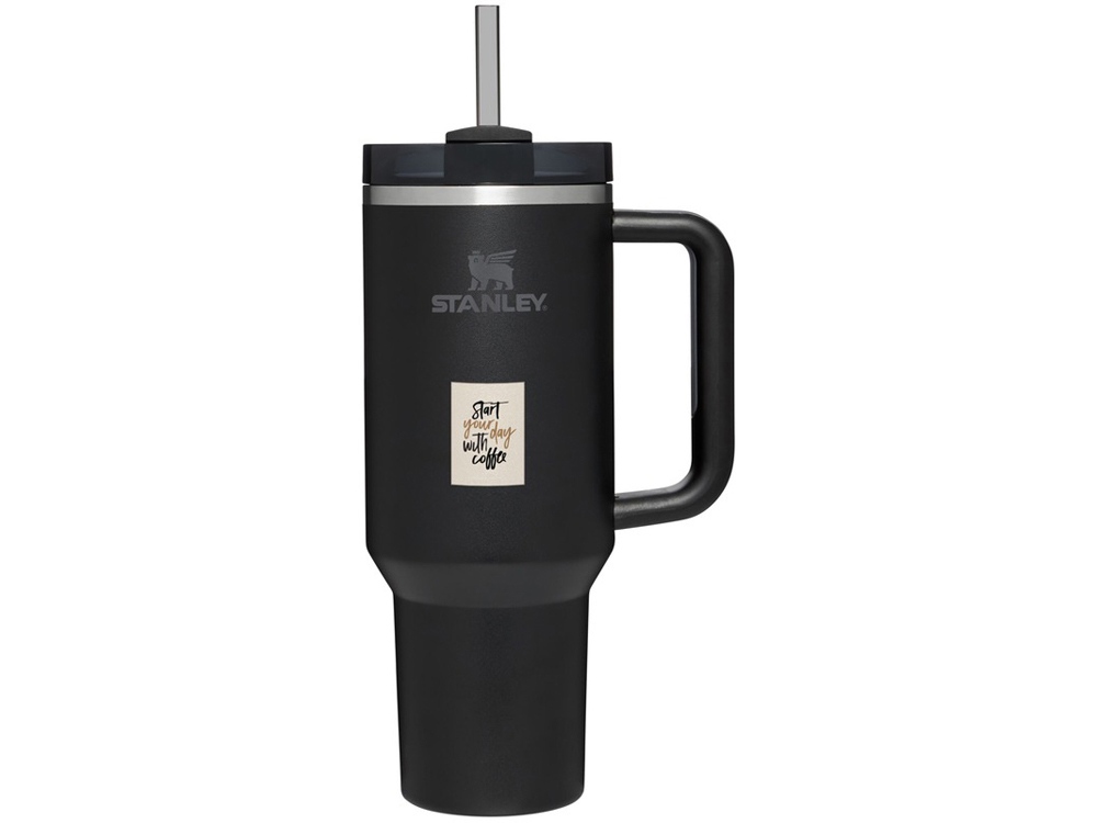 Stanley Quencher H2.0 термокружка 1200 мл - сплошной черный-2
