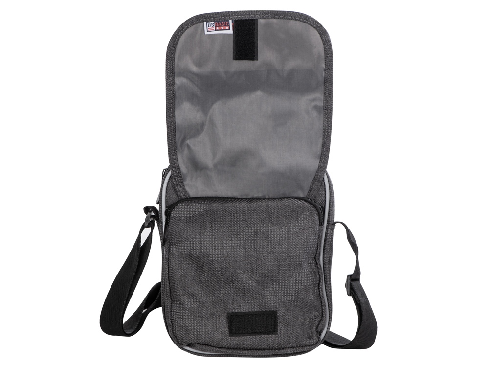 Сумка Camo со светоотражающим дизайном на плечо, серый-5