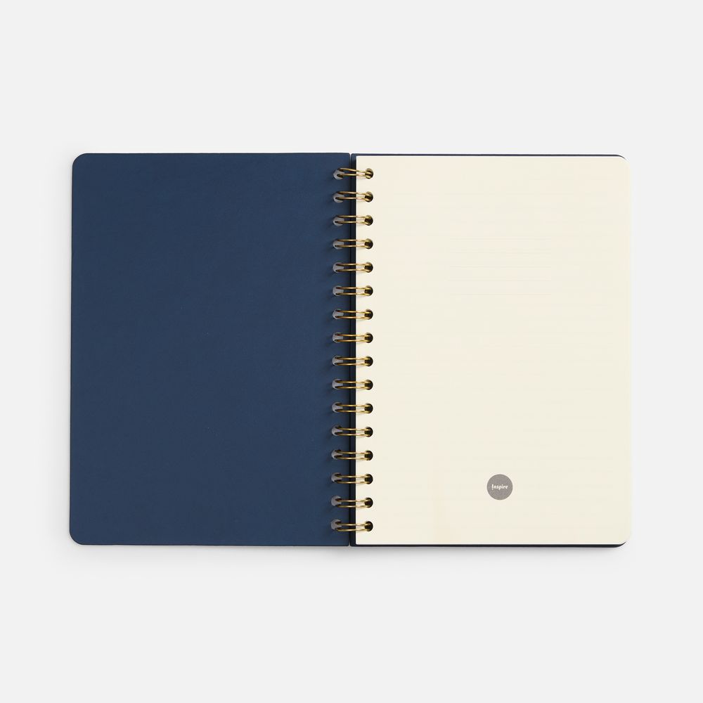 Ежедневник Spiral, недатированный, синий-4