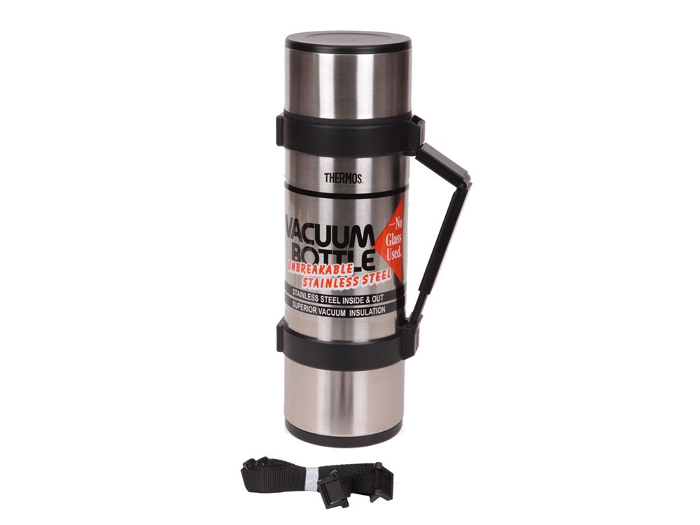Термос со стальной колбой тм THERMOS NCB-12B Rocket Bottle 1,2L-3