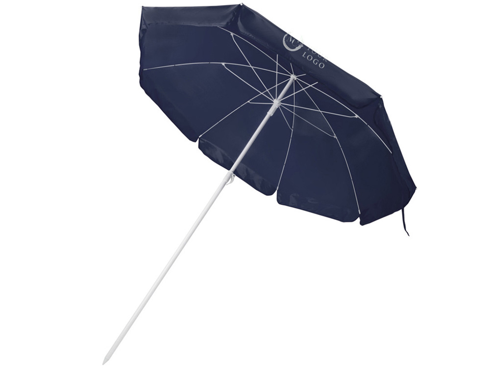 Zenith пляжный зонт - Темно - синий-5