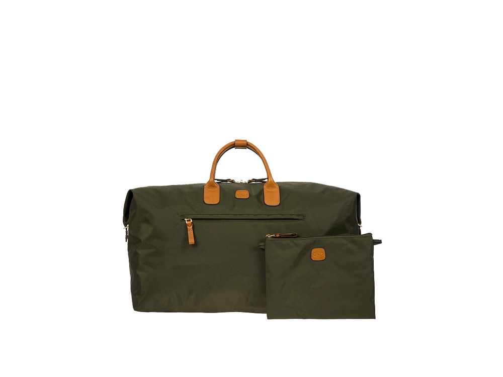 Сумка дорожная 2 в 1 BRIC'S, X-COLLECTION, 35л, оливковый-3