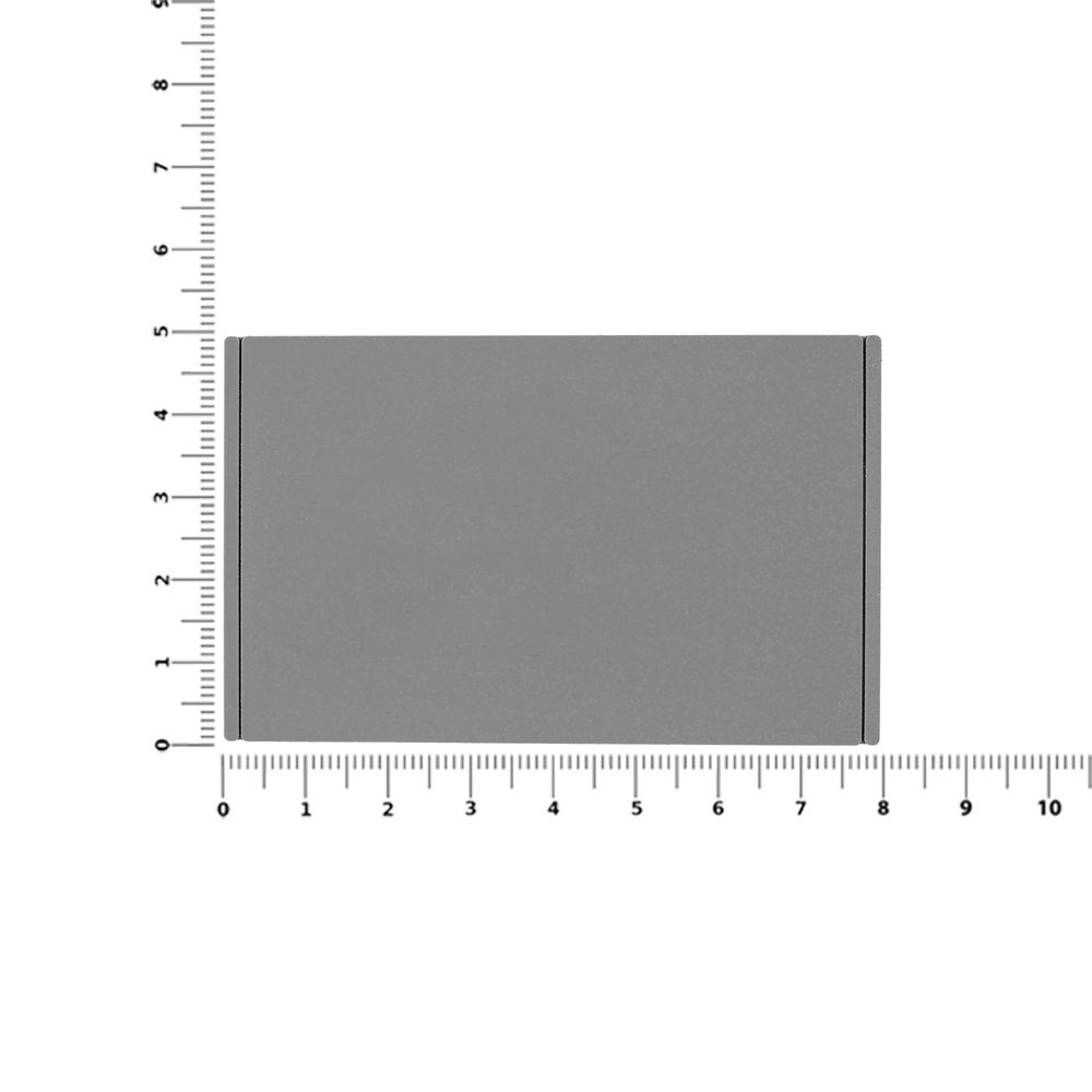 Лейбл из ПВХ Dzeta, ХL, серый-1