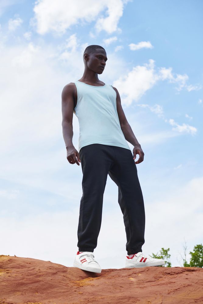 Майка унисекс Crusader TT, серый меланж-7