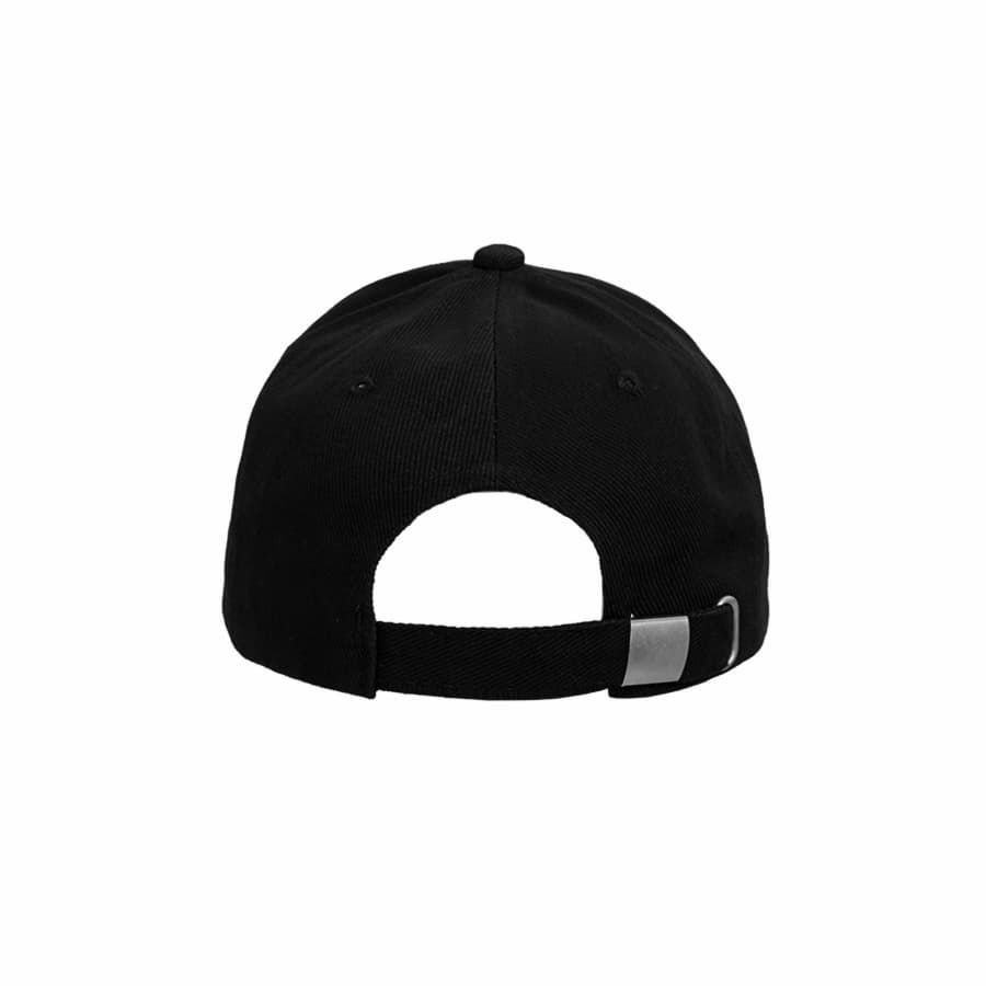 Бейсболка BOSTON, 5 клиньев, металлическая застежка, черный-4