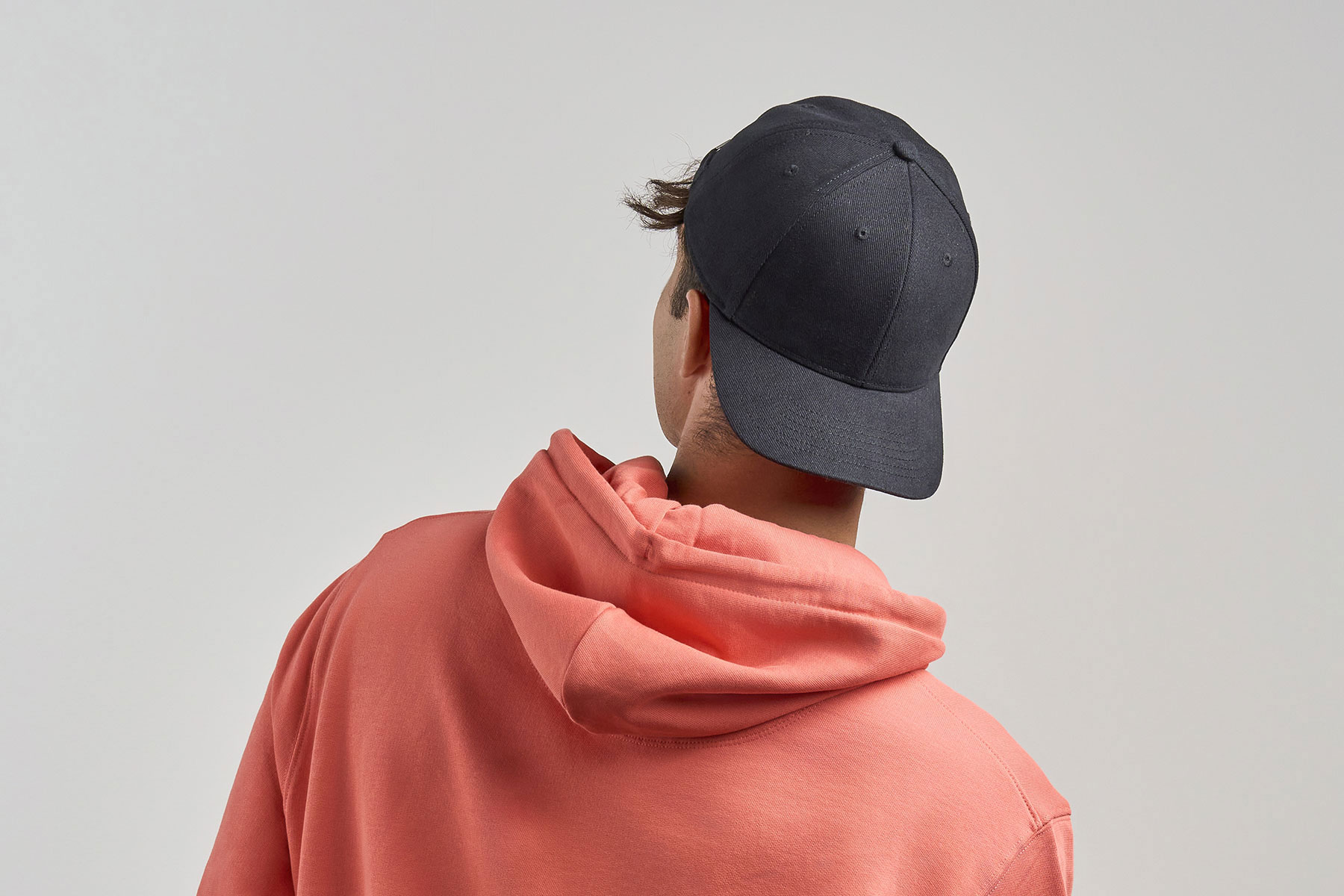 Бейсболка PILOT-S, 6 клиньев, металлическая застёжка, 355, красный-4