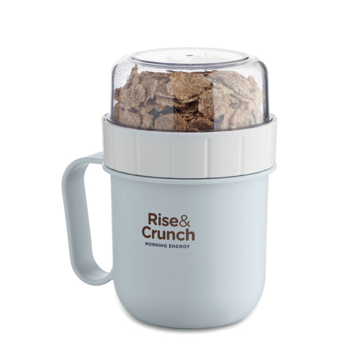 Кружка и контейнер, голубой-9