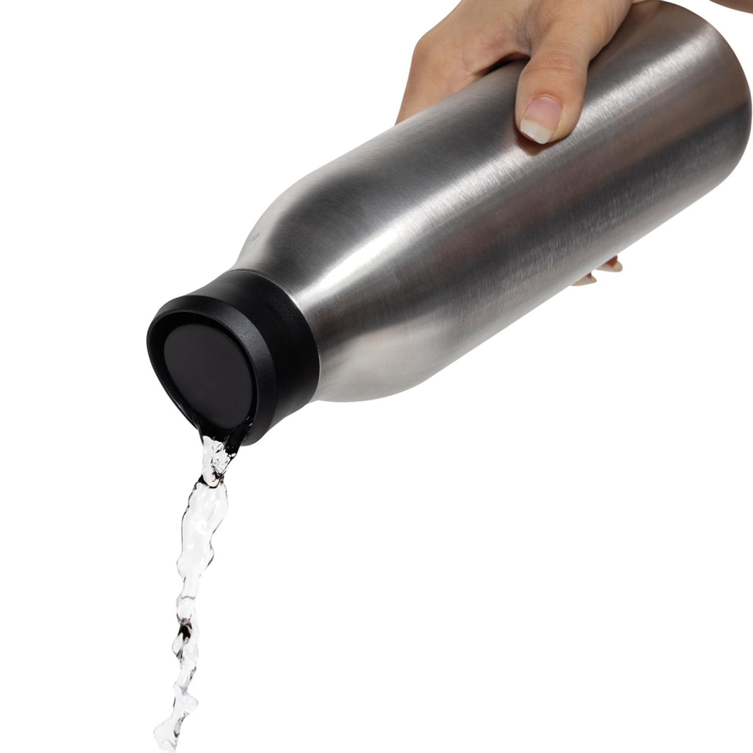 Термобутылка Avira Alok из переработанной стали RCS, 600 мл-7