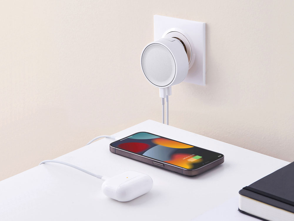 Адаптер питания USB Poweron, белый-10