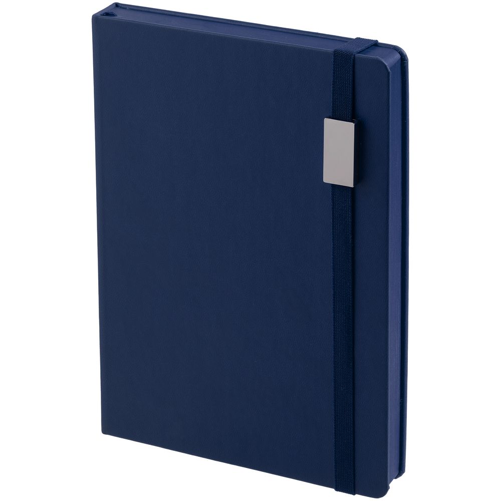 Ежедневник New Factor Metal, темно-синий-1