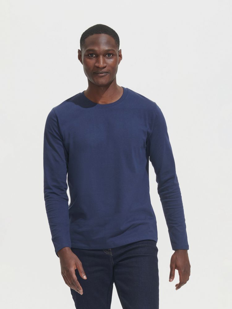 Футболка с длинным рукавом Imperial LSL Men, серый меланж-2