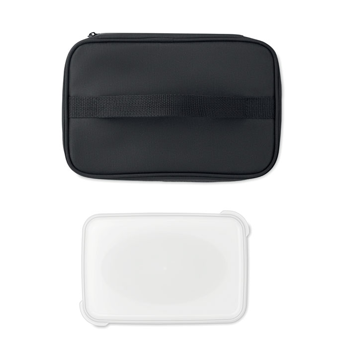 Сумка кулер из RPET, черный-2