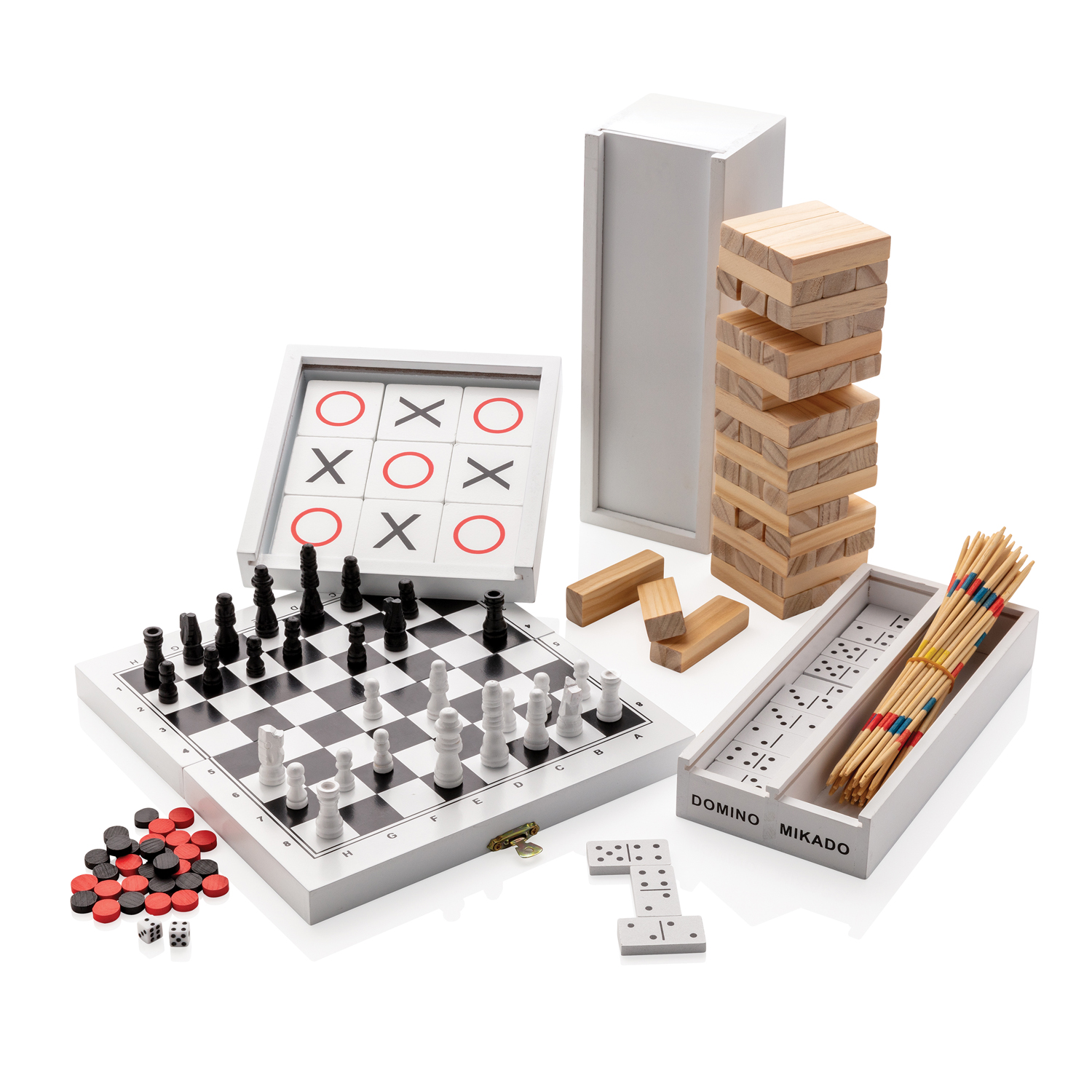 Настольная игра Крестики-нолики из дерева FSC®-4