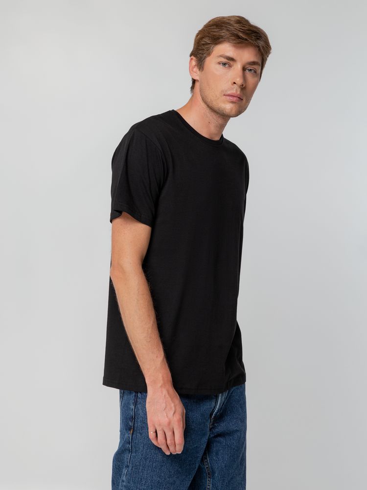 Футболка унисекс T-bolka 140, черная-4