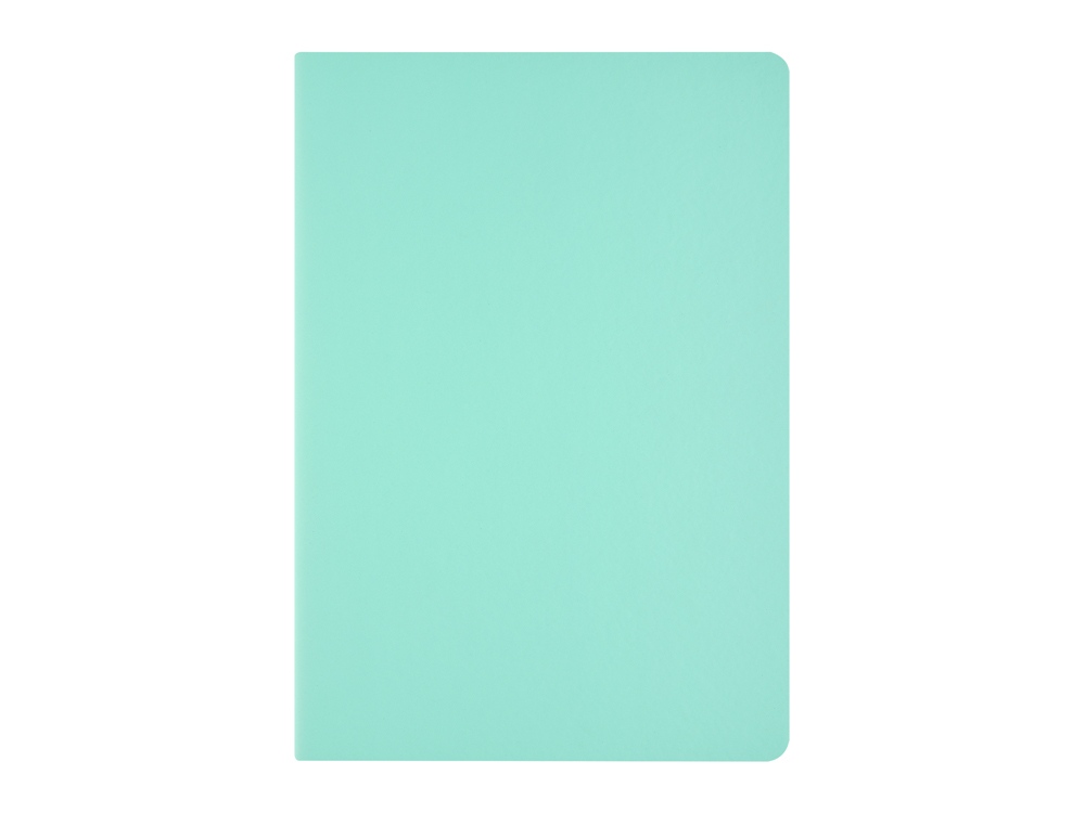 Бизнес тетрадь А5 Megapolis flex 60 л. soft touch клетка, зефирный мятный-1