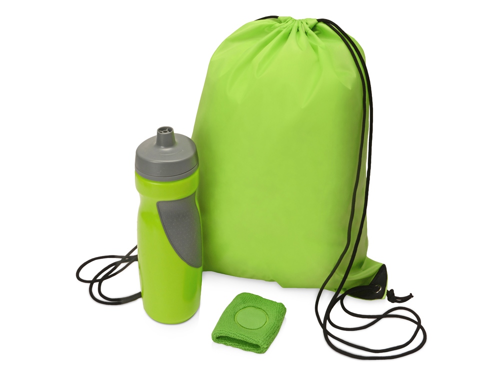 Подарочный набор для спорта Flash, зеленое яблоко-0