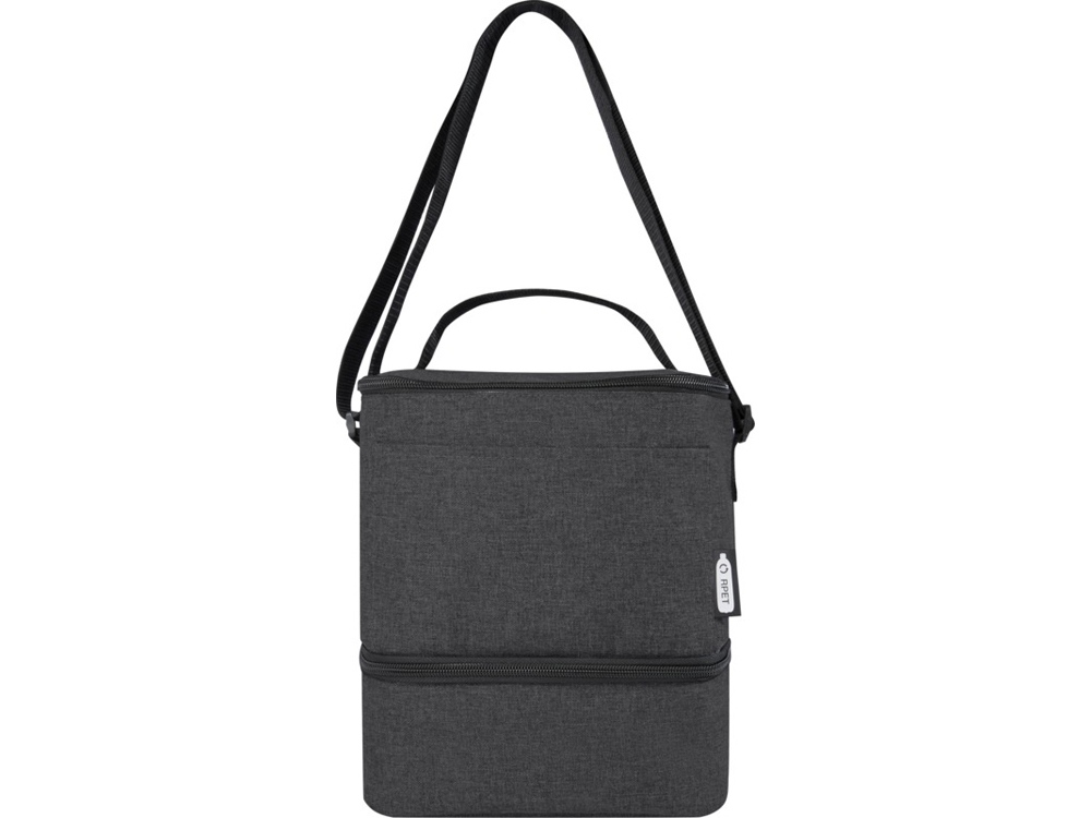 Tundra, сумка-холодильник из переработанного PET-пластика, для обеда, на 9 банок - Heather Charcoal-1